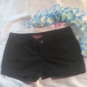 Arizona Jean Co women's black shorts size 3